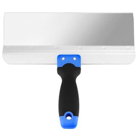 QWORK® 300 mm Stainless Steel Spatula Stainless Steel with Plastic Handle, Painter's Spatula, Surface Spatula