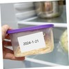 Operitacx Thermal Labels Sticker Labels for Mason Jars 100pcs 80x50mm