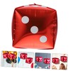 WHAMVOX Cube Dice Balloons 20pcs Game Theme Party Decorations Aluminum
