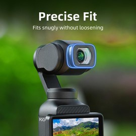 Magnetic Wide Angle Lens for DJI Osmo Pocket 3, Magnetic Multi-Coated Wide Angle Lens for DJI Pocket 3 Creator Combo Accessories Protection Action Camera Lens