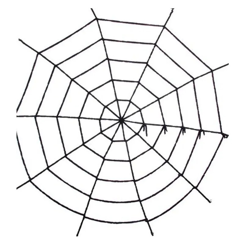 Halloween Spider Web Decoration