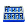 Laser 7283 Universal Joint Socket Set 3/8" D 10Pc