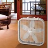 Lasko Air Circulating Box Fan 3733, White