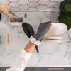 Full Circle Natural Latex Cleaning Gloves, M/L Grey