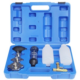 Head Gasket Leak Tester Tool Kit Head Gasket Tester Combustion Leak Test Kit Detector Without CO2 Reaction Liquid in Carrying Case