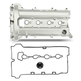 A-Premium Engine Valve Cover Compatible with Chevy GMC Buick 2.4L - 2010-2017 - Equinox Terrain Malibu Captiva Sport Impala LaCrosse Regal Verano Orlando, with Gasket & Cap, Replace # 12610280