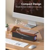 Computer Speakers Retro Desktop PC Speakers with Wood Grain, Loud