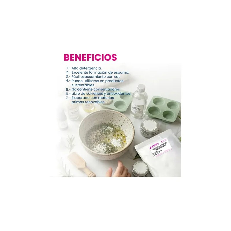Scs Granular Tensoactivo (shampoo Solido) 1 Kilo