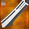 BLACK RONIN Stealth Machete and Sheath | Full-Tang Stainless Steel