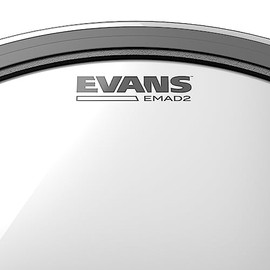 EVANS | EMAD2 System Pack | Parche para Bombo | Batter + Resonante | 22 Pulgadas | EBP-22EMAD2SYS