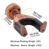 Guitar wall mount,Auto Lock Guitar Wall Hanger,2-pcs,Guitar Hanger,Wall Mount Hook,