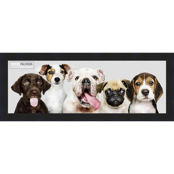 13.5x40 Contemporary Black Wood Picture Panoramic Frame - Picture Frame