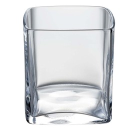 Luigi Bormioli Michelangelo Single Cube Serve (Set of 6), 4.75 oz, Clear