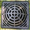 dura Dura 094-A 9" Atrium Drainage Grate - Black