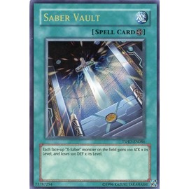 Yu-Gi-Oh! - Saber Vault (TSHD-EN086) - The Shining Darkness - Unlimited Edition - Secret Rare