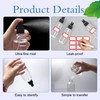 TANEMUDO 120 Pcs 2 oz Plastic Spray Bottles with Black
