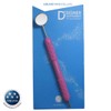 Osung 2MHS2 Dental Mirror, Softgrip Handle, Simple Stem, Purple