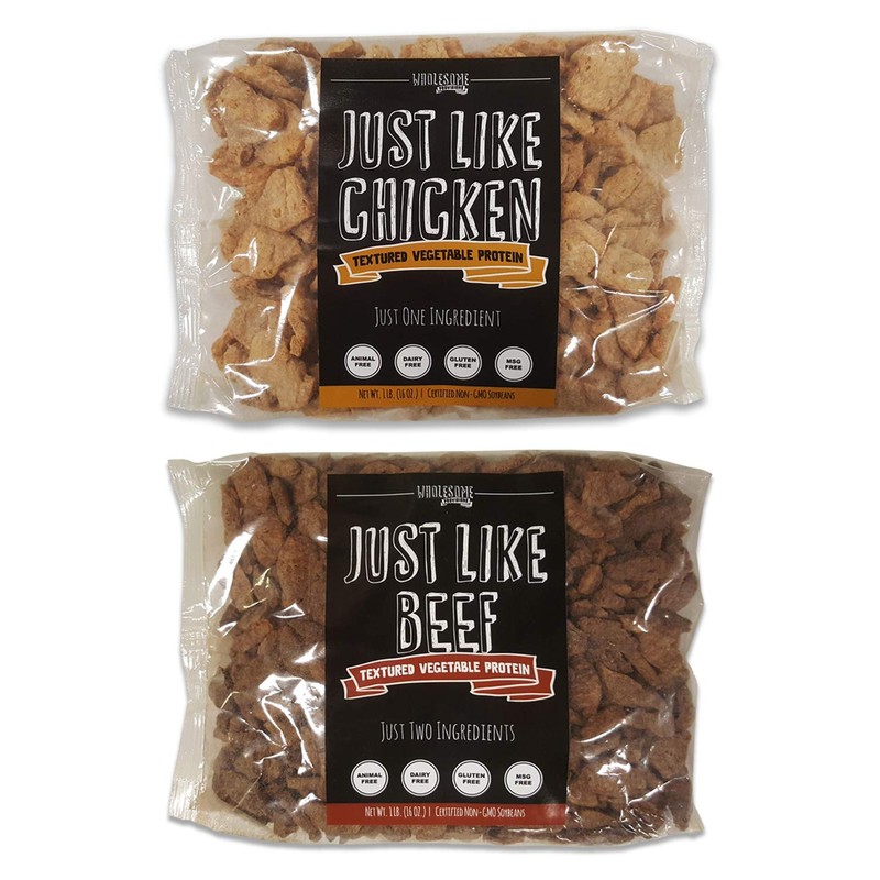 Textured Vegetable Protein, Plant Based Meat, 100% Hexane Free, Made