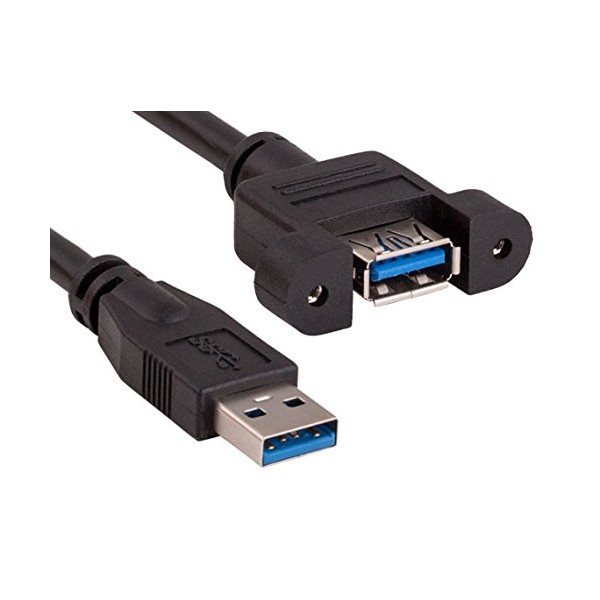 CableLeader 3ft USB 2.0 High-Speed Type A Male to Female
