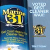Marine 31 Gel Coat Heavy-Cut Cleaner Wax | Liquid Oxidation