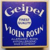 Geipel Violin/Viola Rosin, #99 Hypoallergenic Made In Germany