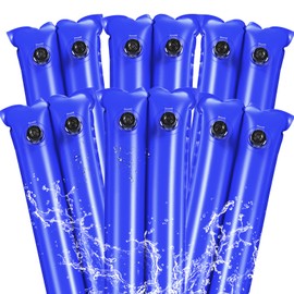 Keten 10Ft Pool Water Bags for Inground Pools (6 Pack), Heavy Duty Winter Water Tube, Thickened 0.4 mm PVC Swimming Pool Cover Water Bags, Weights Water Tubes