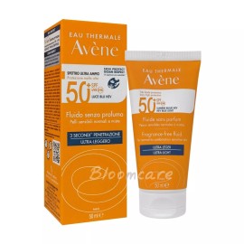 Avène Avene Sun Fluid Ultra Light Fragrance-Free SPF50+ 50ml Exp.02/2026