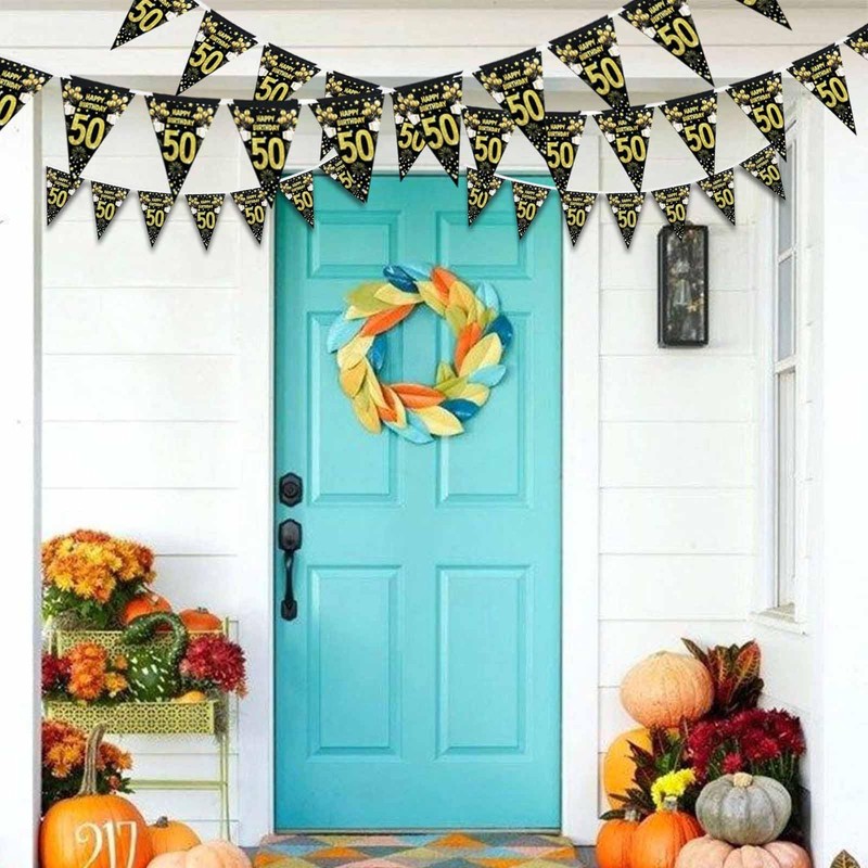 Moorle 50th Birthday Garland