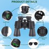 20x50 HD Binoculars for Adults High Powered with Phone Adapter,