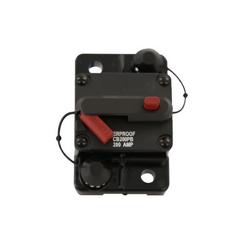 Buyers Products CB200PB Circuit Breaker , Black