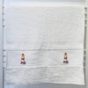 Huuraa Lighthouse Guest Towel 50 x 100 cm White Cotton