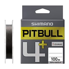 Shimano Pitbull 4+ Steel Gray 100m0.20