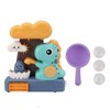 Baby Bath Toy Dinosaur Shaped Water Spraying Rotating Bathtub Waterwheel