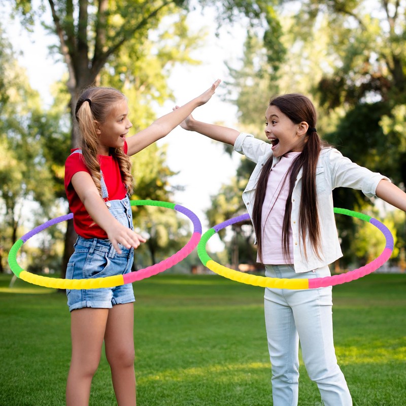 PANTIDE Hula Hoop for Children Adults - 8 PCS Removable