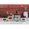 Amolliar Mason Jar Liquid Soap Dispensers, Rustproof Stainless Steel Mason