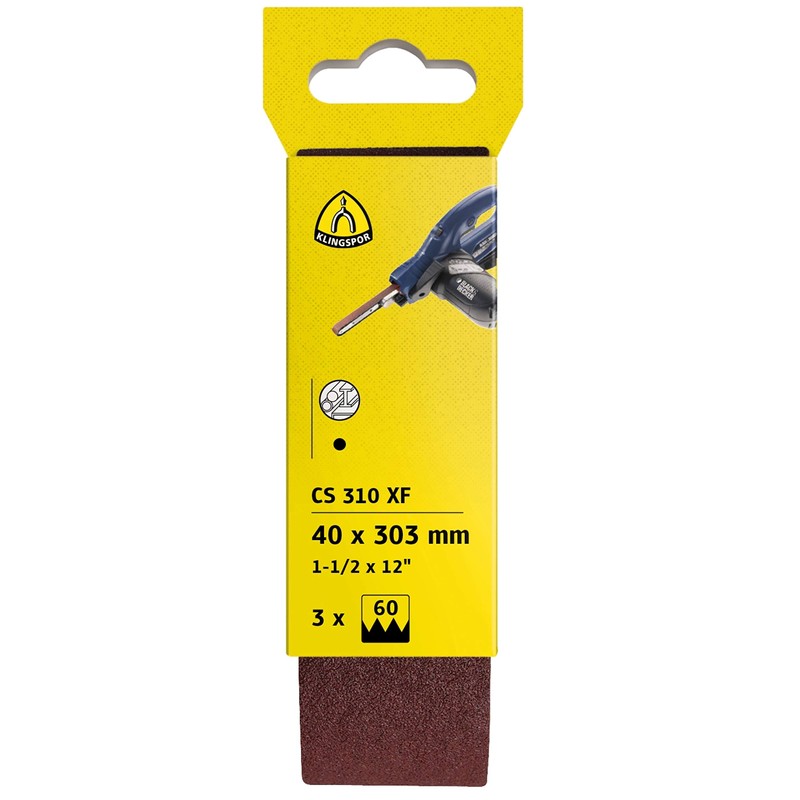 Klingspor CS 310 XF 10 x 330 mm Pack of