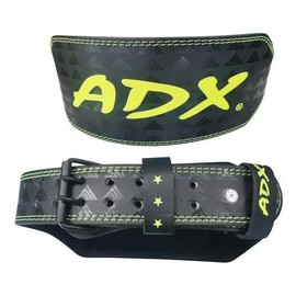 ADX Faja para Gym Piel Natural PU CSoporte CForro 15 Cm Ancho Faja para Carga Uso Rudo Proteccion Lumbar                                              