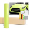 60"x96" (5FTx8FT) Satin Acid Lime Matte Flat Vinyl Wrap Auto