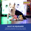 Multipet Sonic Tails Plush Dog Toy, 9-inch