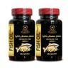 Wild Alaskan Fish Oil - Pure Fish Omega 3 6 9 Liquid EPA DHA Fatty Acids, Supports Joint Function, Brain, Eye, Immune System, Vitamin for Skin - 2 Bottles 120 Softgels