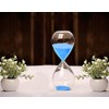 Graces Dawn Transparent Glass Hourglass Sand Timer 60 Minutes with