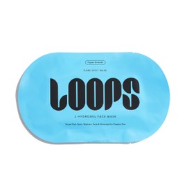 LOOPS HYPER SMOOTH - Dark Spot Hydrogel Face Mask - Target Dark Spots, Brighten, Tone and Illuminate for Flawless Skin - Helps Prevent New Signs of Discoloration - For All Skin Types - 1 Pc
