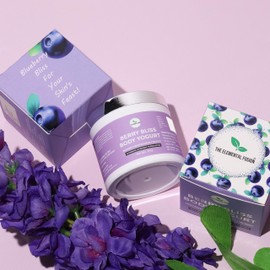 The Elemental Fusion Berry Bliss Body Yogurt, All-Day Moisturization & Makes Your Skin Feels Smoother, Softer, and Supple, Suitable for All Skin Types, Women & Men, 100gm