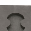 Graphite Mould Good Thermal Conductivity Coin Shape High Density Save
