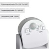 SEBSON Motion Sensor Outdoor IP65, Surface-Mounted, Wall Mounting, Programmable, Infrared