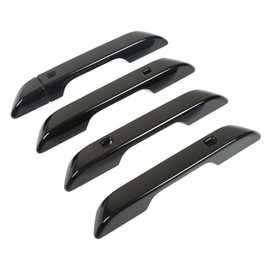 5Pcs Car Exterior Side Door Handle Cover Trim Sticker Glossy Black Replacement for Kia Carnival KA4 2022 Up