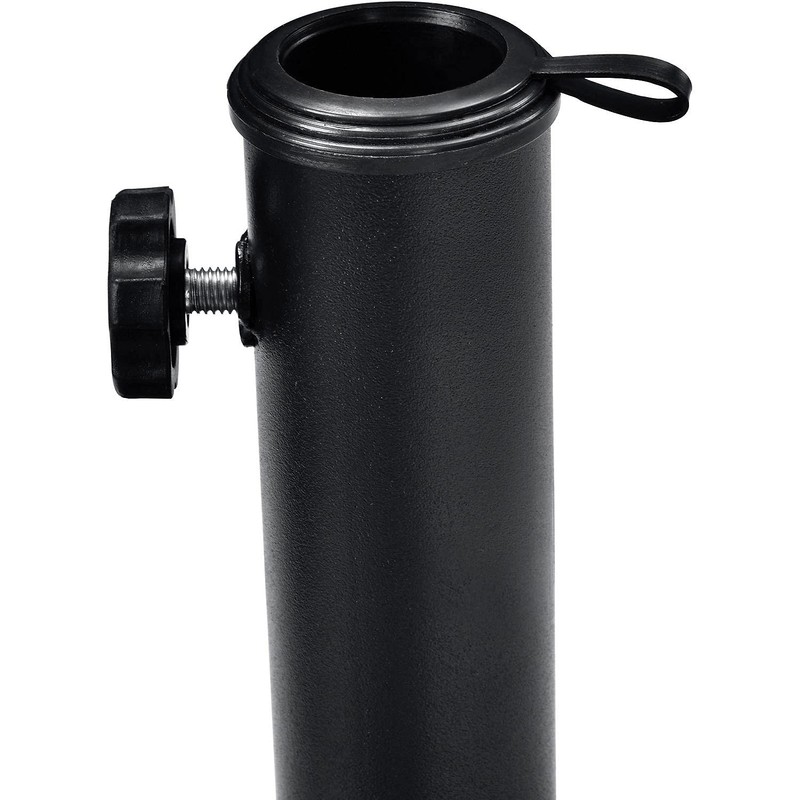 Global Industrial Concrete Umbrella Base, 33 Lb., Black