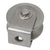 Yibuy 201 Stainless Steel V Type Large Rigid Pulley for