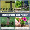 Bulb Planter Tool, 33.5 inch Long Handle Garden Sod Plugger