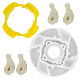 Durable 285809 Washer Short Cam Agitator Repair Kit Compatible with Whirlpool Kenmore Maytag Washing Machine, Replaces 3951650, 3951682, AP3094543, PS334648, EA334648, 285809VP, AH334648, 470910